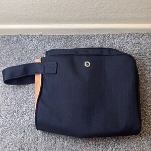 BVLGARI Travel Wash Bag First Class Emirates Amenity Kit Empty Bag Only For Men